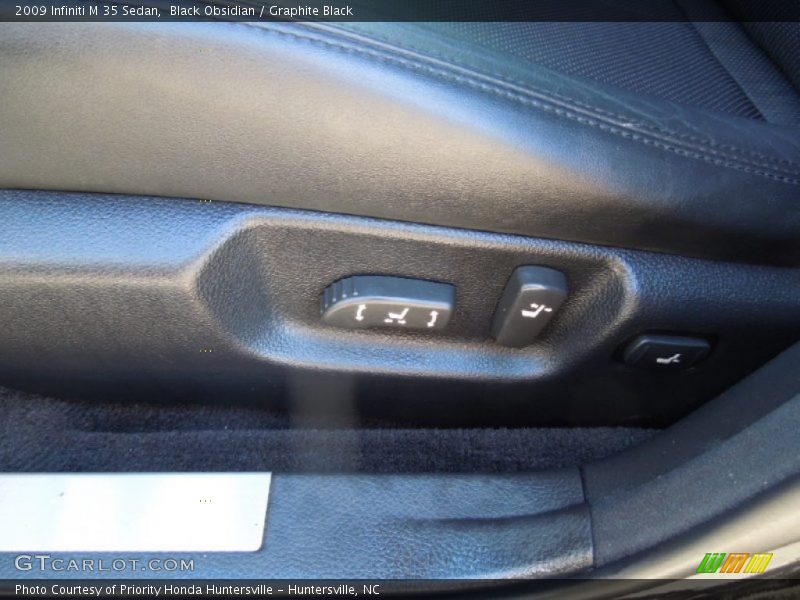 Black Obsidian / Graphite Black 2009 Infiniti M 35 Sedan