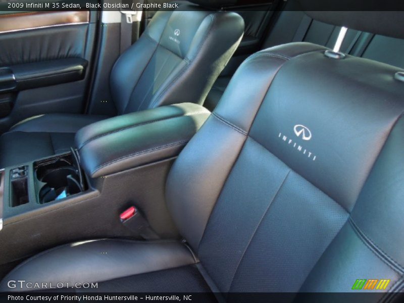 Black Obsidian / Graphite Black 2009 Infiniti M 35 Sedan