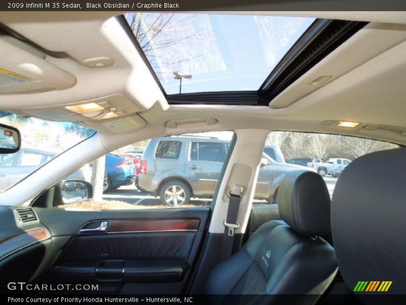 Black Obsidian / Graphite Black 2009 Infiniti M 35 Sedan