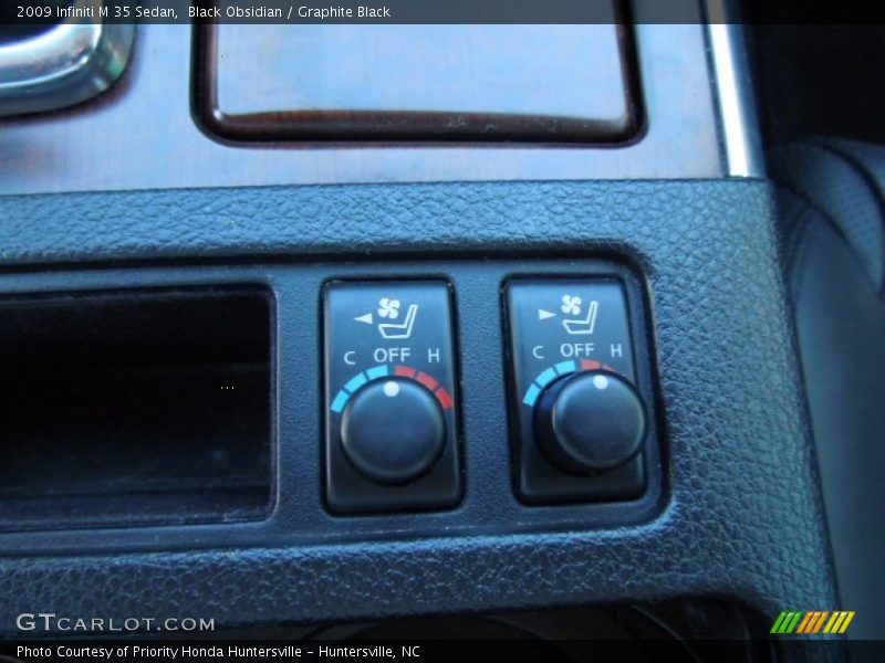 Black Obsidian / Graphite Black 2009 Infiniti M 35 Sedan