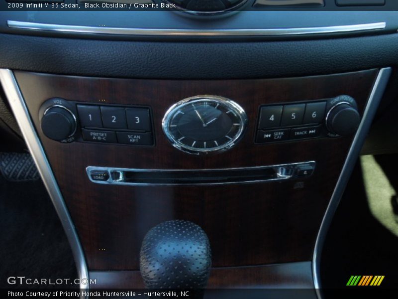Black Obsidian / Graphite Black 2009 Infiniti M 35 Sedan