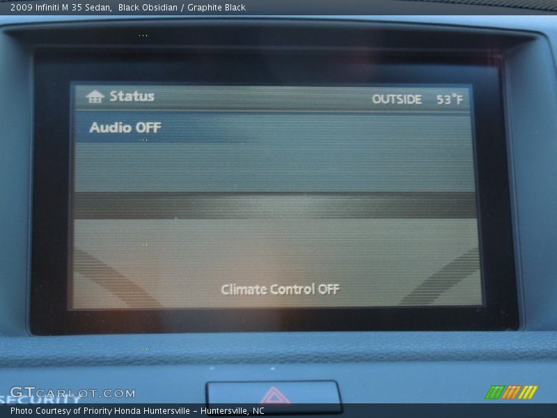 Black Obsidian / Graphite Black 2009 Infiniti M 35 Sedan