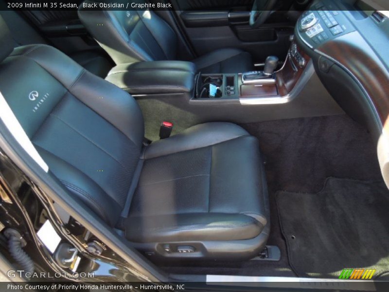 Black Obsidian / Graphite Black 2009 Infiniti M 35 Sedan