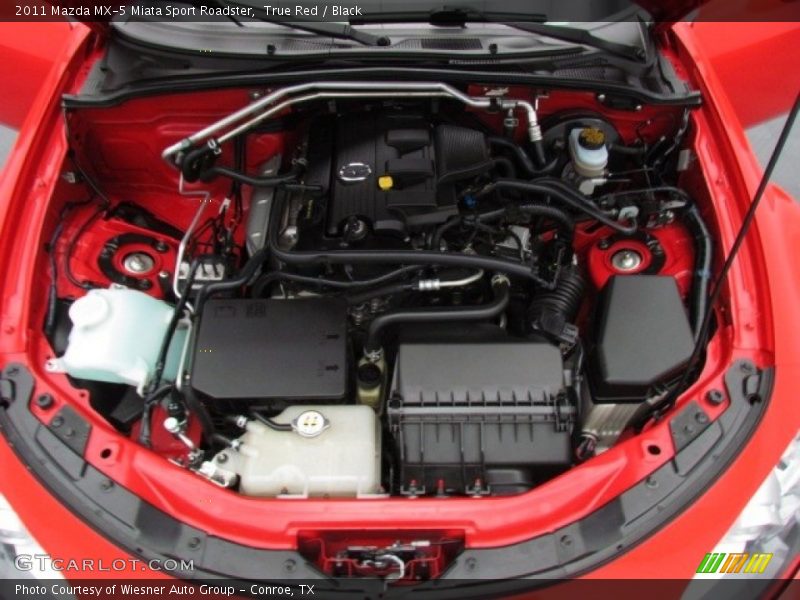  2011 MX-5 Miata Sport Roadster Engine - 2.0 Liter DOHC 16-Valve VVT 4 Cylinder