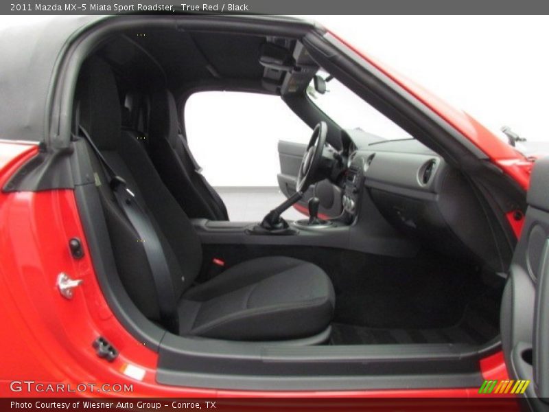 True Red / Black 2011 Mazda MX-5 Miata Sport Roadster