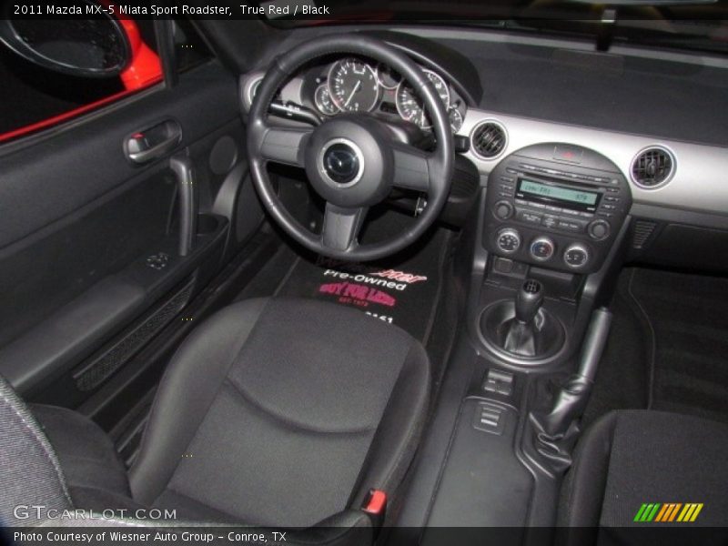 Dashboard of 2011 MX-5 Miata Sport Roadster