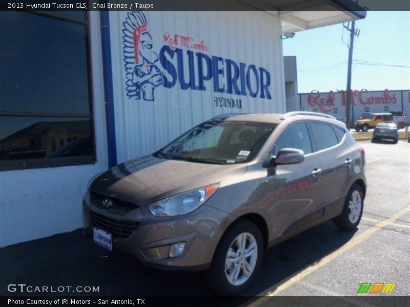Chai Bronze / Taupe 2013 Hyundai Tucson GLS