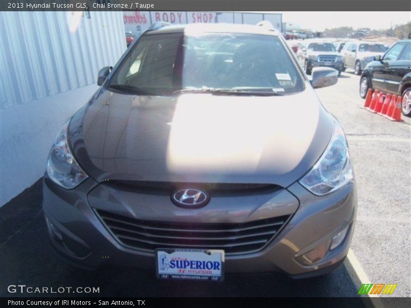 Chai Bronze / Taupe 2013 Hyundai Tucson GLS