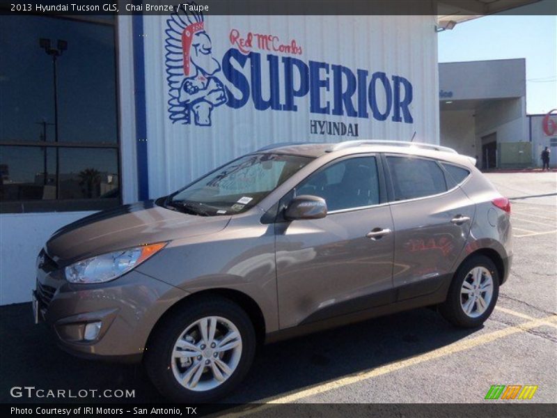 Chai Bronze / Taupe 2013 Hyundai Tucson GLS