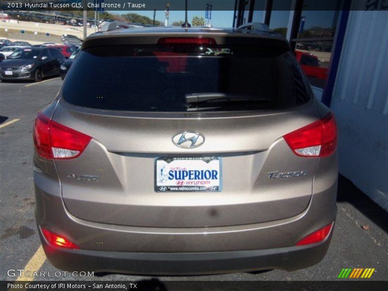 Chai Bronze / Taupe 2013 Hyundai Tucson GLS