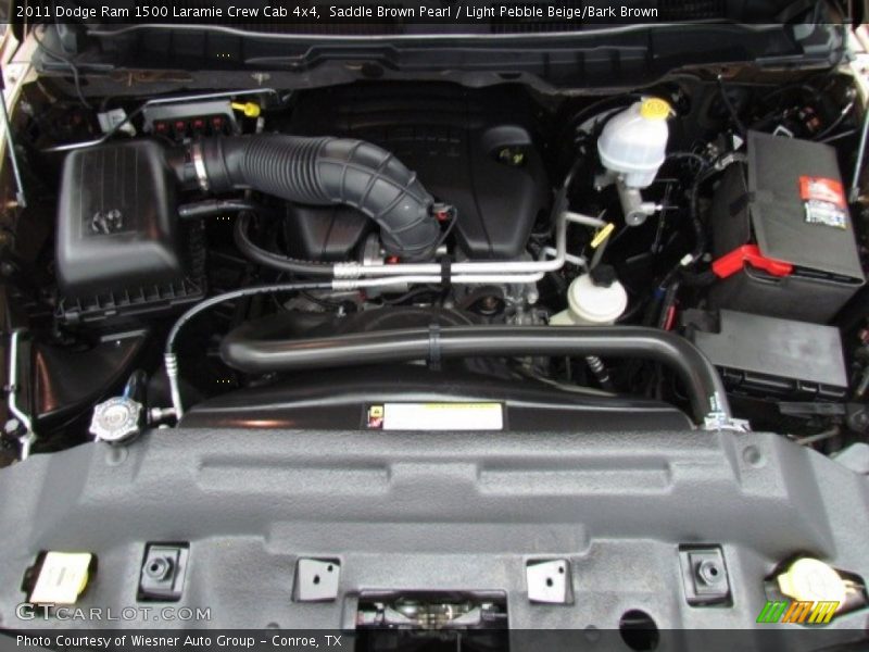 Saddle Brown Pearl / Light Pebble Beige/Bark Brown 2011 Dodge Ram 1500 Laramie Crew Cab 4x4