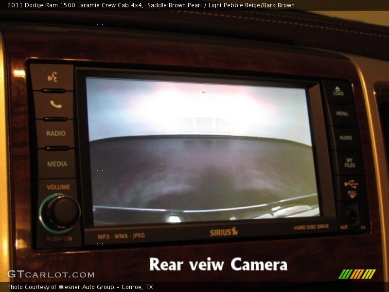 Saddle Brown Pearl / Light Pebble Beige/Bark Brown 2011 Dodge Ram 1500 Laramie Crew Cab 4x4
