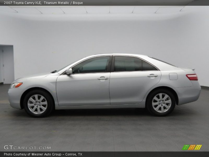 Titanium Metallic / Bisque 2007 Toyota Camry XLE