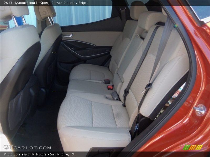 Canyon Copper / Beige 2013 Hyundai Santa Fe Sport