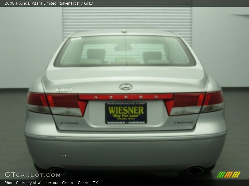 Silver Frost / Gray 2008 Hyundai Azera Limited