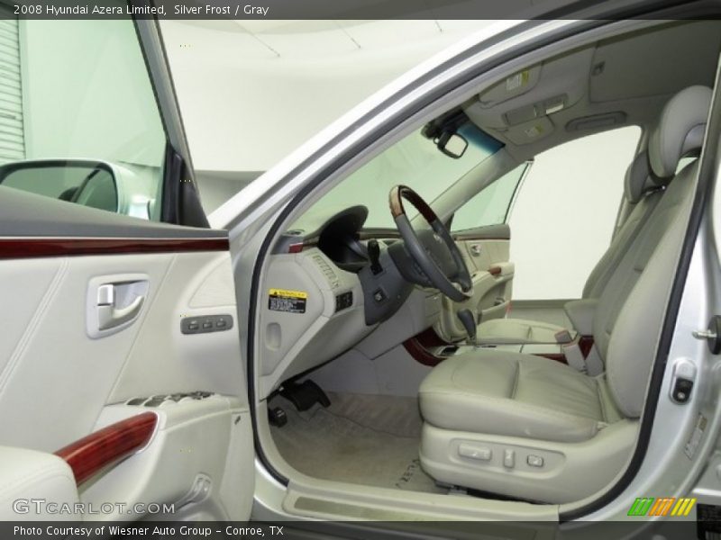  2008 Azera Limited Gray Interior