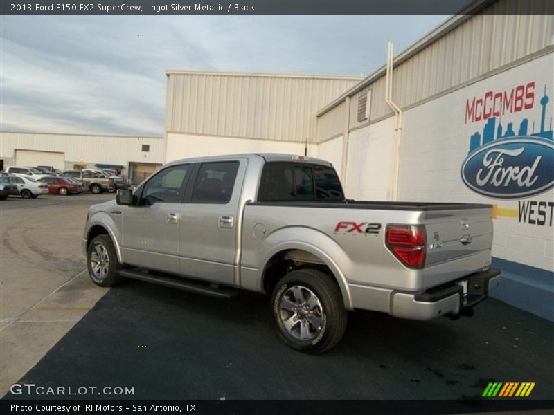 Ingot Silver Metallic / Black 2013 Ford F150 FX2 SuperCrew