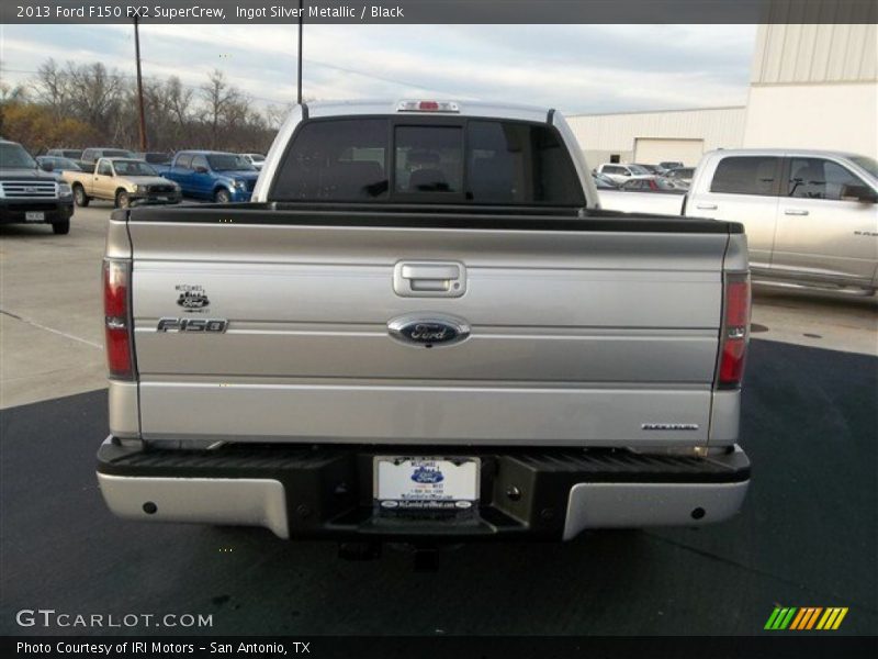 Ingot Silver Metallic / Black 2013 Ford F150 FX2 SuperCrew