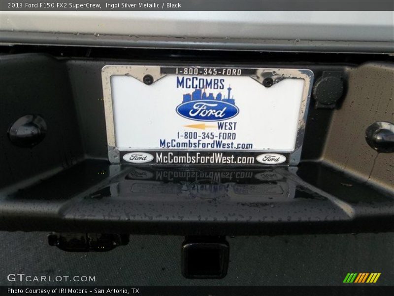 Ingot Silver Metallic / Black 2013 Ford F150 FX2 SuperCrew