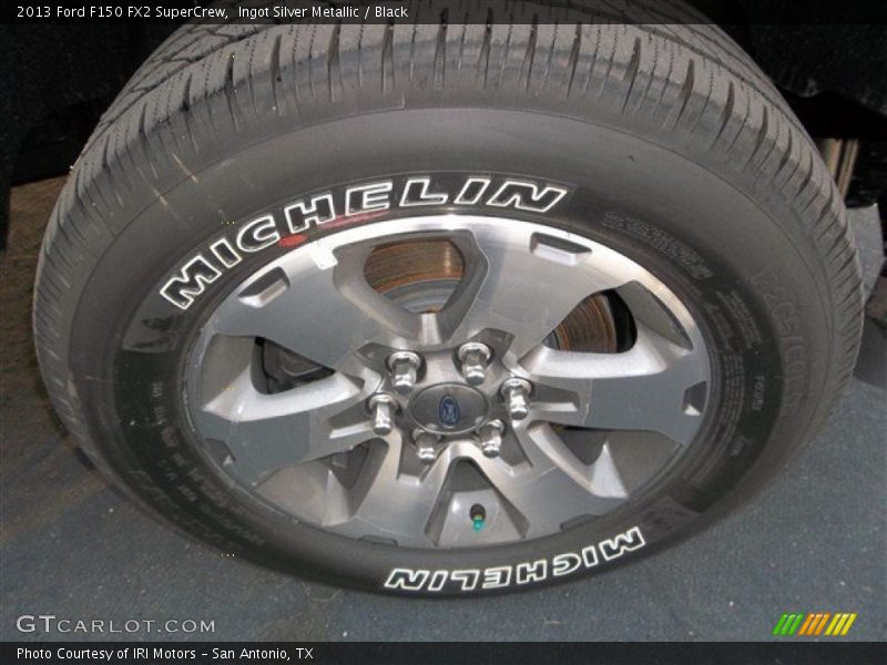 Ingot Silver Metallic / Black 2013 Ford F150 FX2 SuperCrew