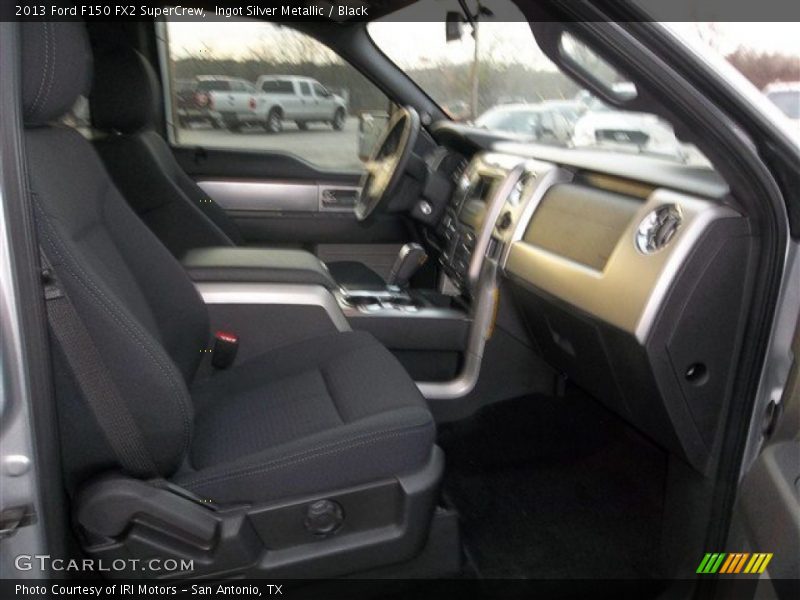 Ingot Silver Metallic / Black 2013 Ford F150 FX2 SuperCrew