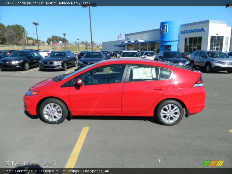  2013 Insight EX Hybrid Milano Red