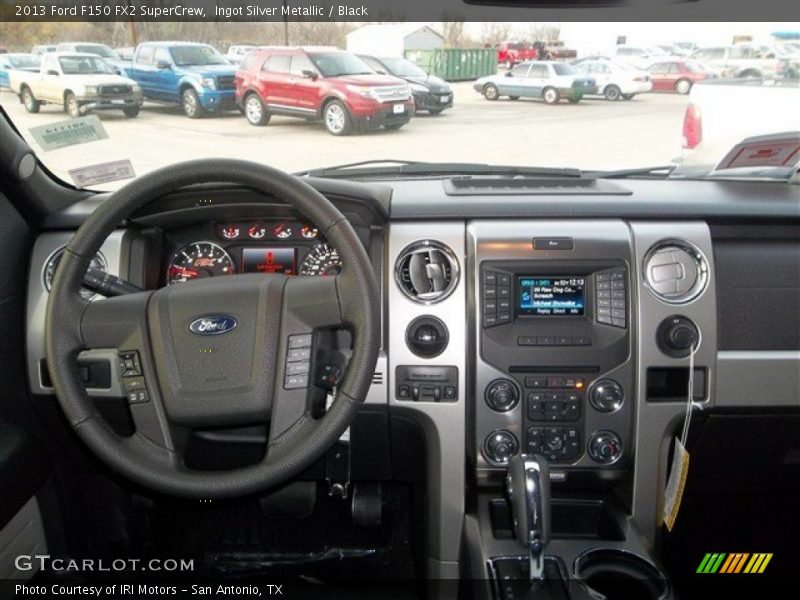 Ingot Silver Metallic / Black 2013 Ford F150 FX2 SuperCrew
