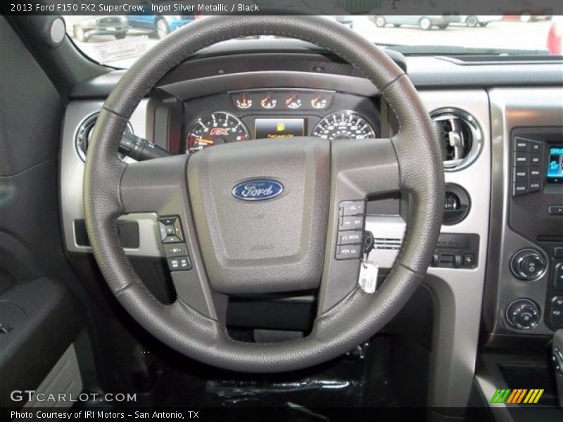 Ingot Silver Metallic / Black 2013 Ford F150 FX2 SuperCrew