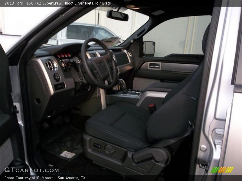Ingot Silver Metallic / Black 2013 Ford F150 FX2 SuperCrew