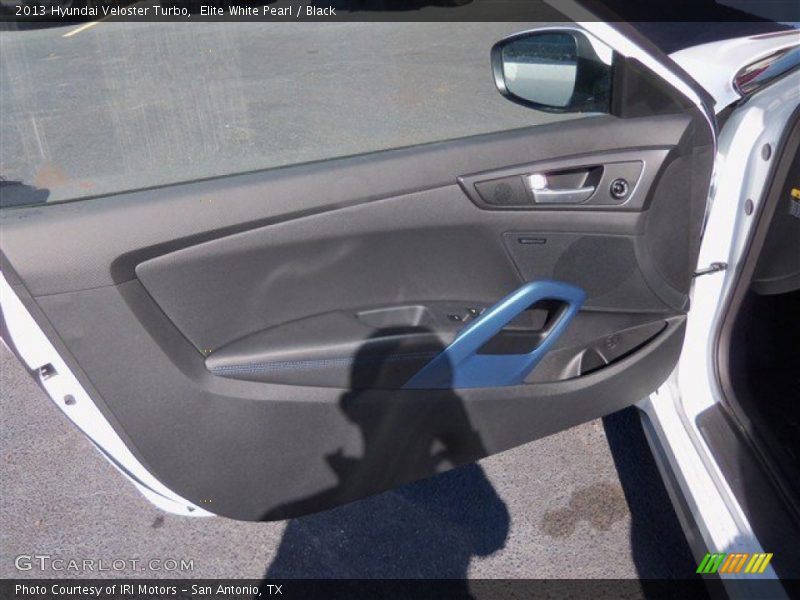 Elite White Pearl / Black 2013 Hyundai Veloster Turbo