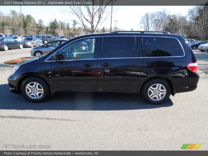 Nighthawk Black Pearl / Ivory 2007 Honda Odyssey EX-L