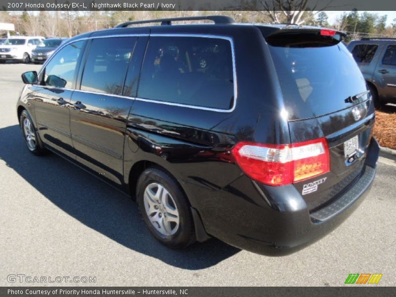 Nighthawk Black Pearl / Ivory 2007 Honda Odyssey EX-L