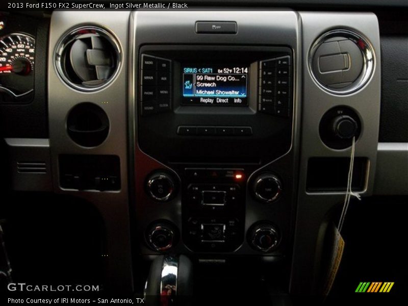 Ingot Silver Metallic / Black 2013 Ford F150 FX2 SuperCrew