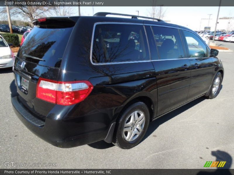 Nighthawk Black Pearl / Ivory 2007 Honda Odyssey EX-L