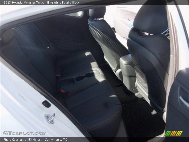 Elite White Pearl / Black 2013 Hyundai Veloster Turbo