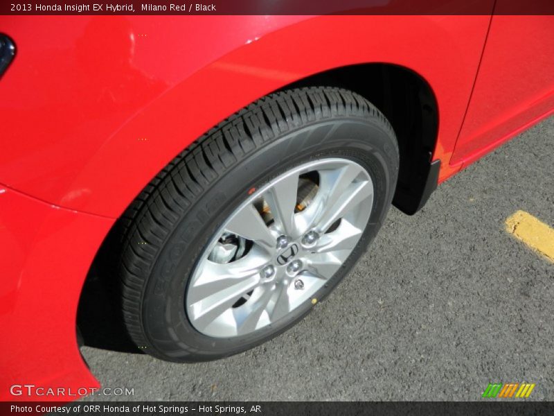 Milano Red / Black 2013 Honda Insight EX Hybrid