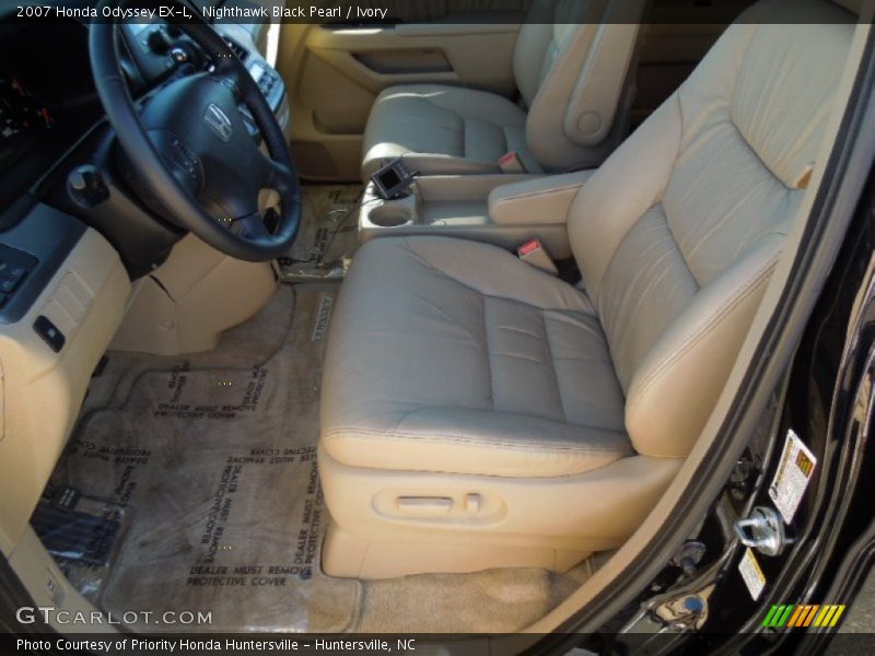 Nighthawk Black Pearl / Ivory 2007 Honda Odyssey EX-L