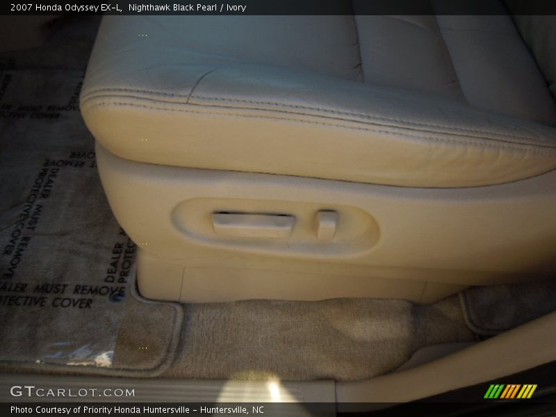 Nighthawk Black Pearl / Ivory 2007 Honda Odyssey EX-L