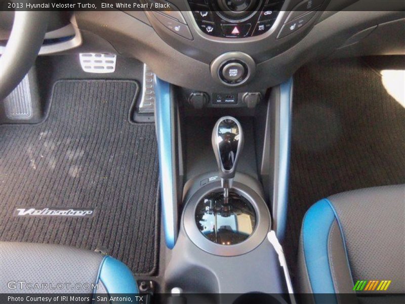 Elite White Pearl / Black 2013 Hyundai Veloster Turbo