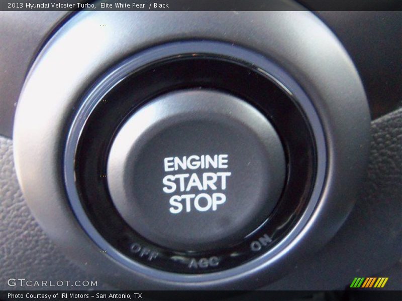Elite White Pearl / Black 2013 Hyundai Veloster Turbo