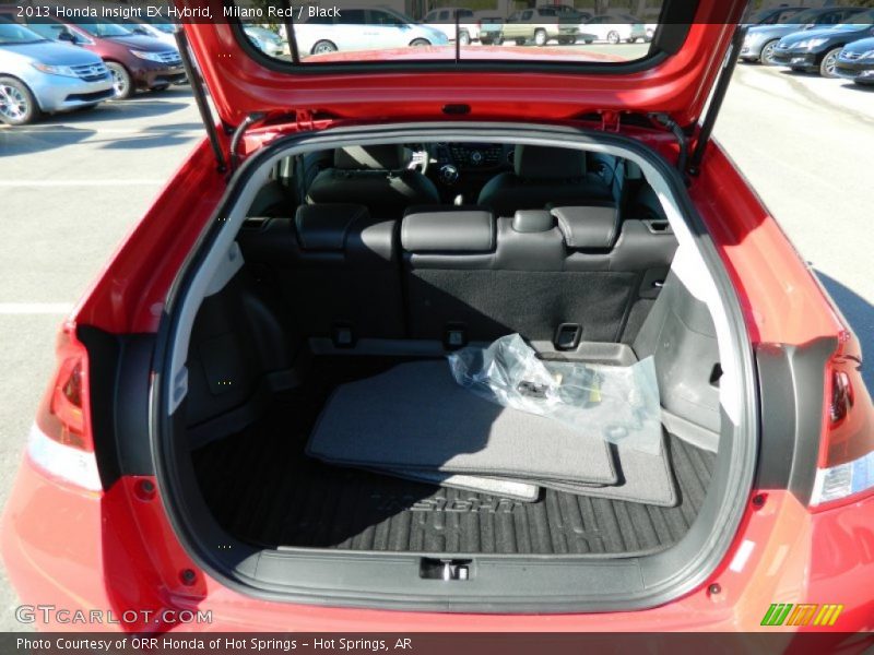 Milano Red / Black 2013 Honda Insight EX Hybrid