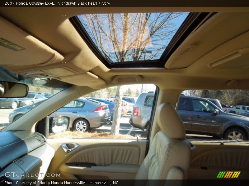 Nighthawk Black Pearl / Ivory 2007 Honda Odyssey EX-L