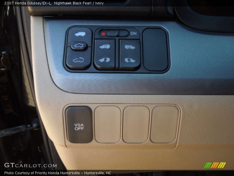 Nighthawk Black Pearl / Ivory 2007 Honda Odyssey EX-L