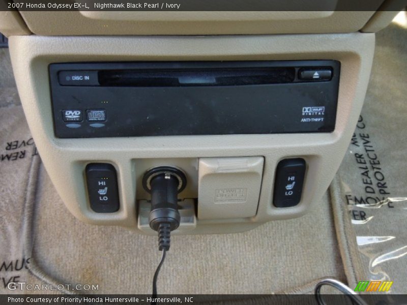 Nighthawk Black Pearl / Ivory 2007 Honda Odyssey EX-L