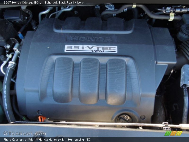 Nighthawk Black Pearl / Ivory 2007 Honda Odyssey EX-L