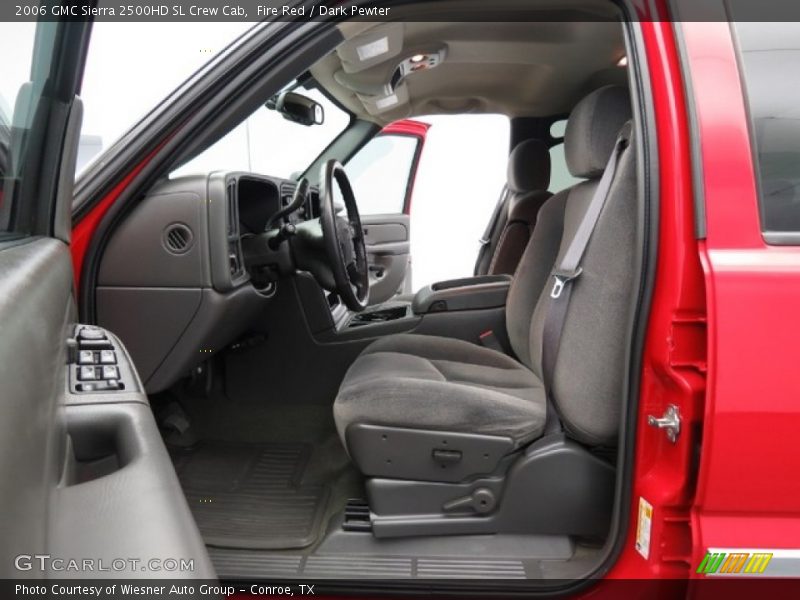 Fire Red / Dark Pewter 2006 GMC Sierra 2500HD SL Crew Cab