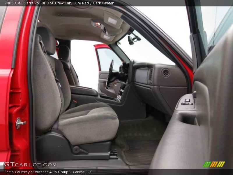 Fire Red / Dark Pewter 2006 GMC Sierra 2500HD SL Crew Cab