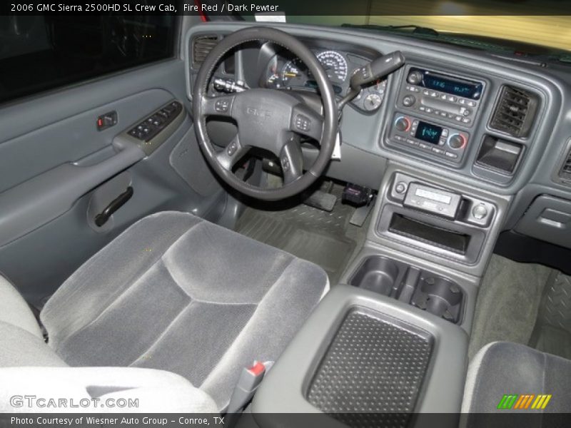 Fire Red / Dark Pewter 2006 GMC Sierra 2500HD SL Crew Cab
