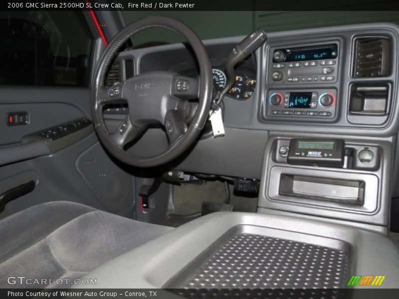Fire Red / Dark Pewter 2006 GMC Sierra 2500HD SL Crew Cab