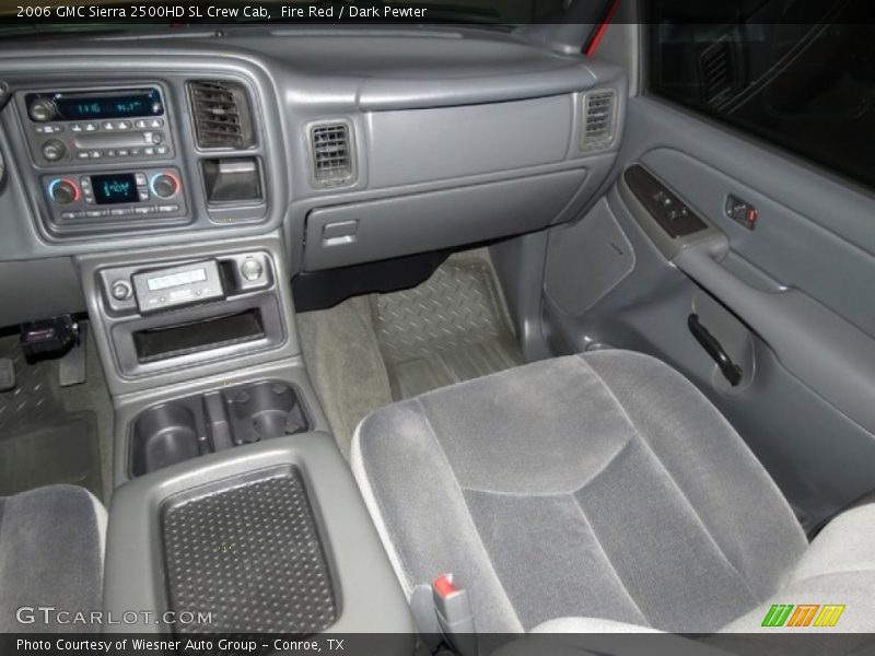 Fire Red / Dark Pewter 2006 GMC Sierra 2500HD SL Crew Cab